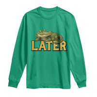 See You Later Alligator Long Sleeve Shirt Funny Teacher Meme Viral Quote - Wonder Print Shop