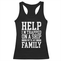 Funny Family Cruise Racerback Tank Top Vacation Trip Matching Cruise Ship - Wonder Print Shop