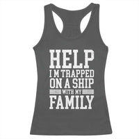 Funny Family Cruise Racerback Tank Top Vacation Trip Matching Cruise Ship - Wonder Print Shop