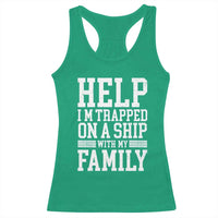 Funny Family Cruise Racerback Tank Top Vacation Trip Matching Cruise Ship - Wonder Print Shop