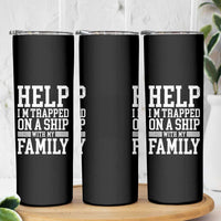 Funny Family Cruise Skinny Tumbler Vacation Trip Matching Cruise Ship - Wonder Print Shop