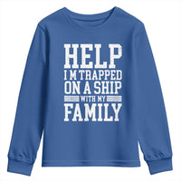 Funny Family Cruise Youth Sweatshirt Vacation Trip Matching Cruise Ship - Wonder Print Shop