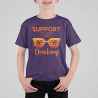 Funny Drinking T Shirt For Kid Support Day Drinking Summer Beach Vacation - Wonder Print Shop