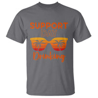 Funny Drinking T Shirt Support Day Drinking Summer Beach Vacation - Wonder Print Shop