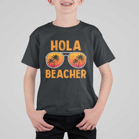 Hola Beaches T Shirt For Kid Funny Beach Vacation Summer - Wonder Print Shop