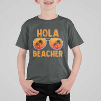 Hola Beaches T Shirt For Kid Funny Beach Vacation Summer - Wonder Print Shop