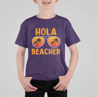 Hola Beaches T Shirt For Kid Funny Beach Vacation Summer - Wonder Print Shop