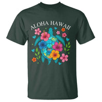 Aloha Hawaii T Shirt Sea Turtle Summer Hawaiian Island - Wonder Print Shop