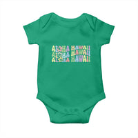 Aloha Hawaii Baby Onesie Flower Summer Hawaiian Island - Wonder Print Shop