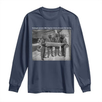 Tuskegee Airmen Long Sleeve Shirt African American Heroes Preparing for Battle WW2 - Wonder Print Shop