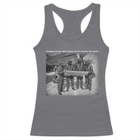 Tuskegee Airmen Racerback Tank Top African American Heroes Preparing for Battle WW2 - Wonder Print Shop