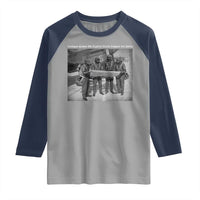 Tuskegee Airmen Raglan Shirt African American Heroes Preparing for Battle WW2 - Wonder Print Shop