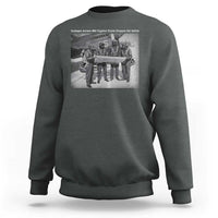 Tuskegee Airmen Sweatshirt African American Heroes Preparing for Battle WW2 - Wonder Print Shop