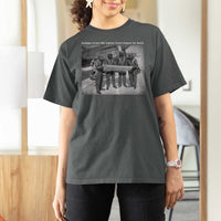 Tuskegee Airmen T Shirt For Women African American Heroes Preparing for Battle WW2 - Wonder Print Shop