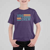 VBS Crew T Shirt For Kid Vacation Bible School Church Camp Retro Vintage - Wonder Print Shop