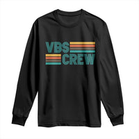 VBS Crew Long Sleeve Shirt Vacation Bible School Church Camp Retro Vintage - Wonder Print Shop