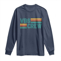 VBS Crew Long Sleeve Shirt Vacation Bible School Church Camp Retro Vintage - Wonder Print Shop