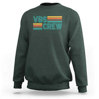 VBS Crew Sweatshirt Vacation Bible School Church Camp Retro Vintage - Wonder Print Shop