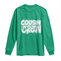 Cousin Crew Long Sleeve Shirt Cute Matching Cousins Summer Beach Vacation - Wonder Print Shop