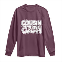 Cousin Crew Long Sleeve Shirt Cute Matching Cousins Summer Beach Vacation - Wonder Print Shop