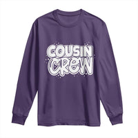 Cousin Crew Long Sleeve Shirt Cute Matching Cousins Summer Beach Vacation - Wonder Print Shop