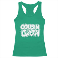Cousin Crew Racerback Tank Top Cute Matching Cousins Summer Beach Vacation - Wonder Print Shop
