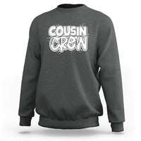 Cousin Crew Sweatshirt Cute Matching Cousins Summer Beach Vacation - Wonder Print Shop