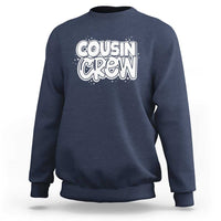 Cousin Crew Sweatshirt Cute Matching Cousins Summer Beach Vacation - Wonder Print Shop