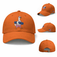 Yoga Goose Carrying Mat Baseball Cap Funny Yogi Workout Fitness Graphic