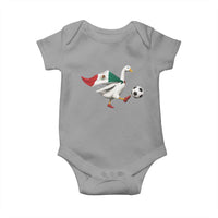 Mexico Soccer Goose Baby Onesie Mexico Futbol Fan