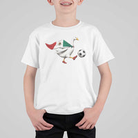 Mexico Soccer Goose T Shirt For Kid Mexico Futbol Fan