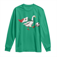 Mexico Soccer Goose Long Sleeve Shirt Mexico Futbol Fan