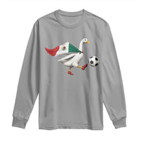 Mexico Soccer Goose Long Sleeve Shirt Mexico Futbol Fan