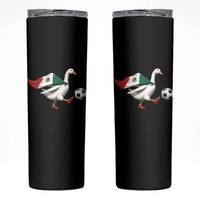 Mexico Soccer Goose Skinny Tumbler Mexico Futbol Fan