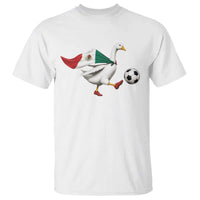 Mexico Soccer Goose T Shirt Mexico Futbol Fan