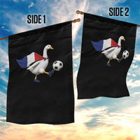 France Soccer Goose Garden Flag French Flag Patriotic Football Fan Graphic