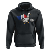 France Soccer Goose Hoodie French Flag Patriotic Football Fan Graphic