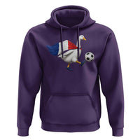 France Soccer Goose Hoodie French Flag Patriotic Football Fan Graphic