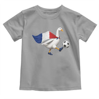 France Soccer Goose Toddler T Shirt French Flag Patriotic Football Fan Graphic