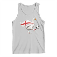 England Soccer Goose Tank Top Patriotic Football Fan Graphic England Flag
