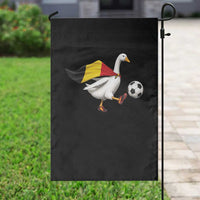 Belgium Soccer Goose Garden Flag Belgian Flag Patriotic Football Fan Graphic