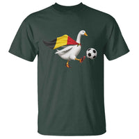 Belgium Soccer Goose T Shirt Belgian Flag Patriotic Football Fan Graphic