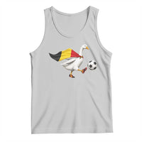 Belgium Soccer Goose Tank Top Belgian Flag Patriotic Football Fan Graphic
