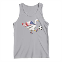 USA Soccer Goose Tank Top American Flag Patriotic Football Fan Graphic