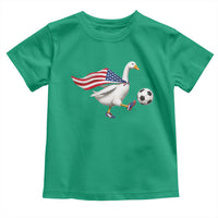 USA Soccer Goose Toddler T Shirt American Flag Patriotic Football Fan Graphic
