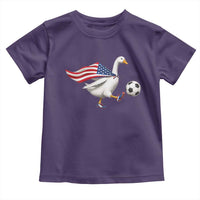 USA Soccer Goose Toddler T Shirt American Flag Patriotic Football Fan Graphic