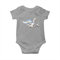 Argentina Soccer Goose Baby Onesie Argentine Flag Patriotic Football Fan Graphic