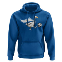 Argentina Soccer Goose Hoodie Argentine Flag Patriotic Football Fan Graphic