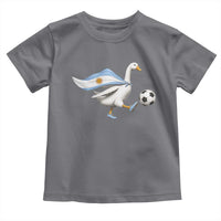 Argentina Soccer Goose Toddler T Shirt Argentine Flag Patriotic Football Fan Graphic