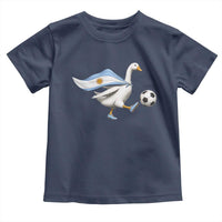 Argentina Soccer Goose Toddler T Shirt Argentine Flag Patriotic Football Fan Graphic